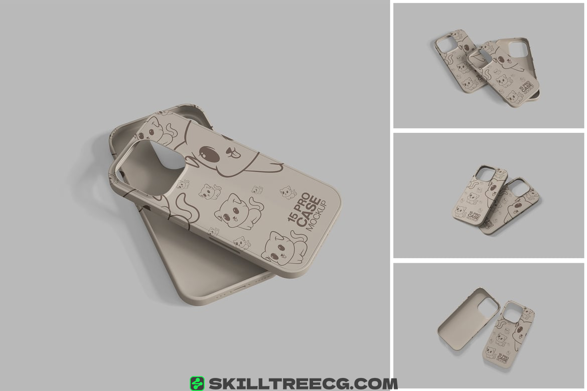 Smartphone Case Mockup（405135）-技能树